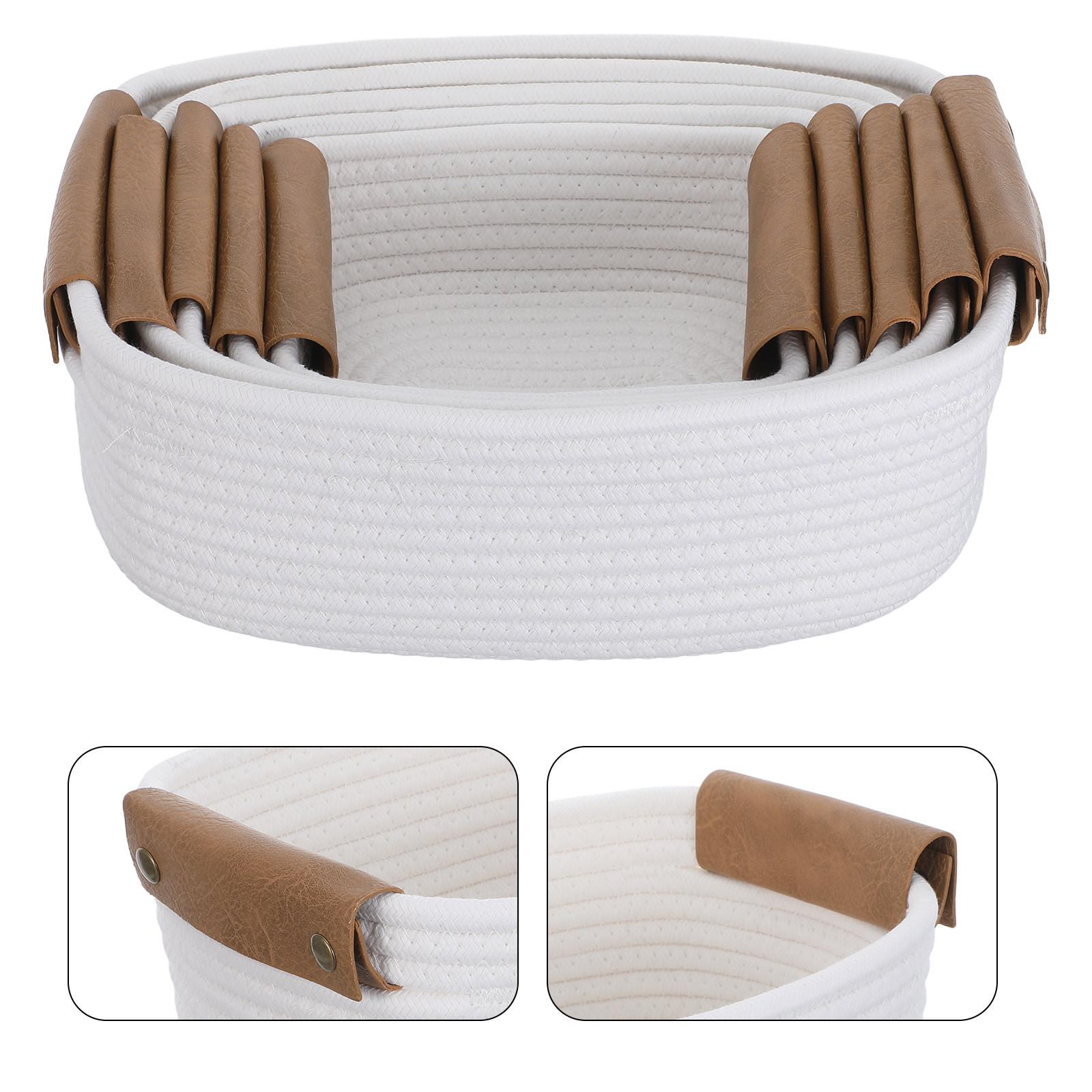 5Pcs Nursery Storage Basket Se - огляд і ціна Baby Nursery Handles