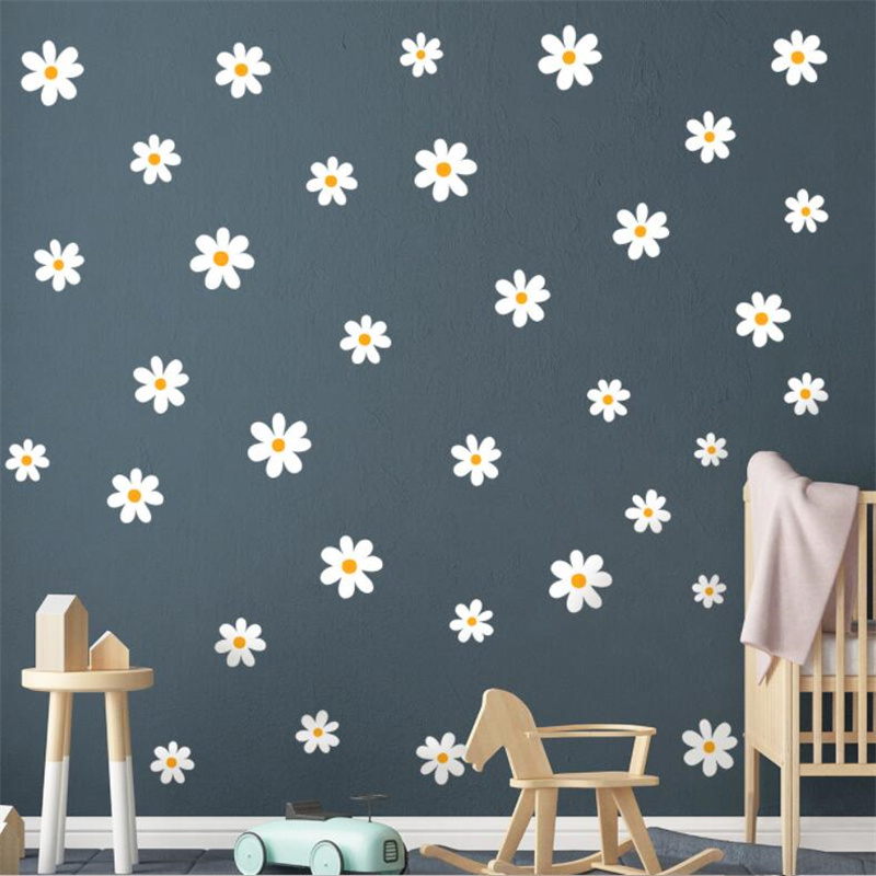Floral Daisy Flower Wall Stick - огляд і ціна Baby Nursery Plants