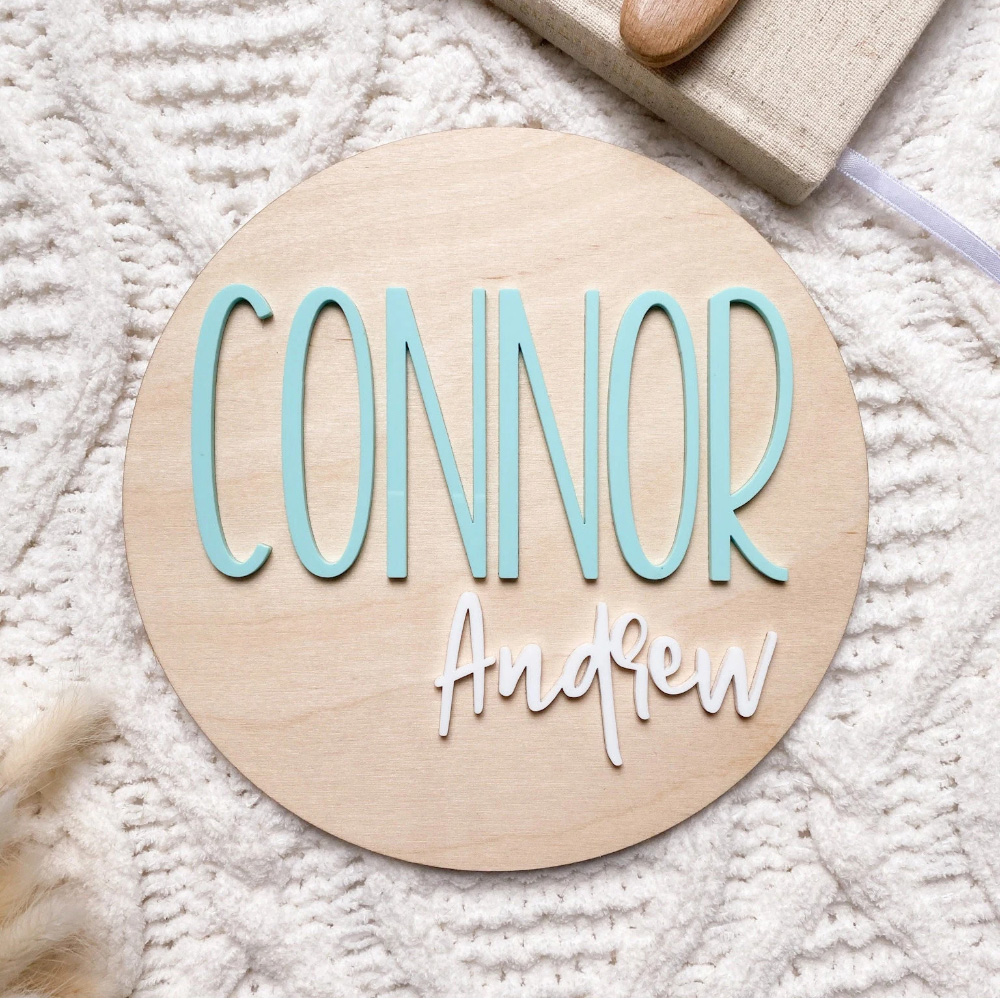 Personalised Birth Announcemen - огляд і ціна Baby Nursery Usa