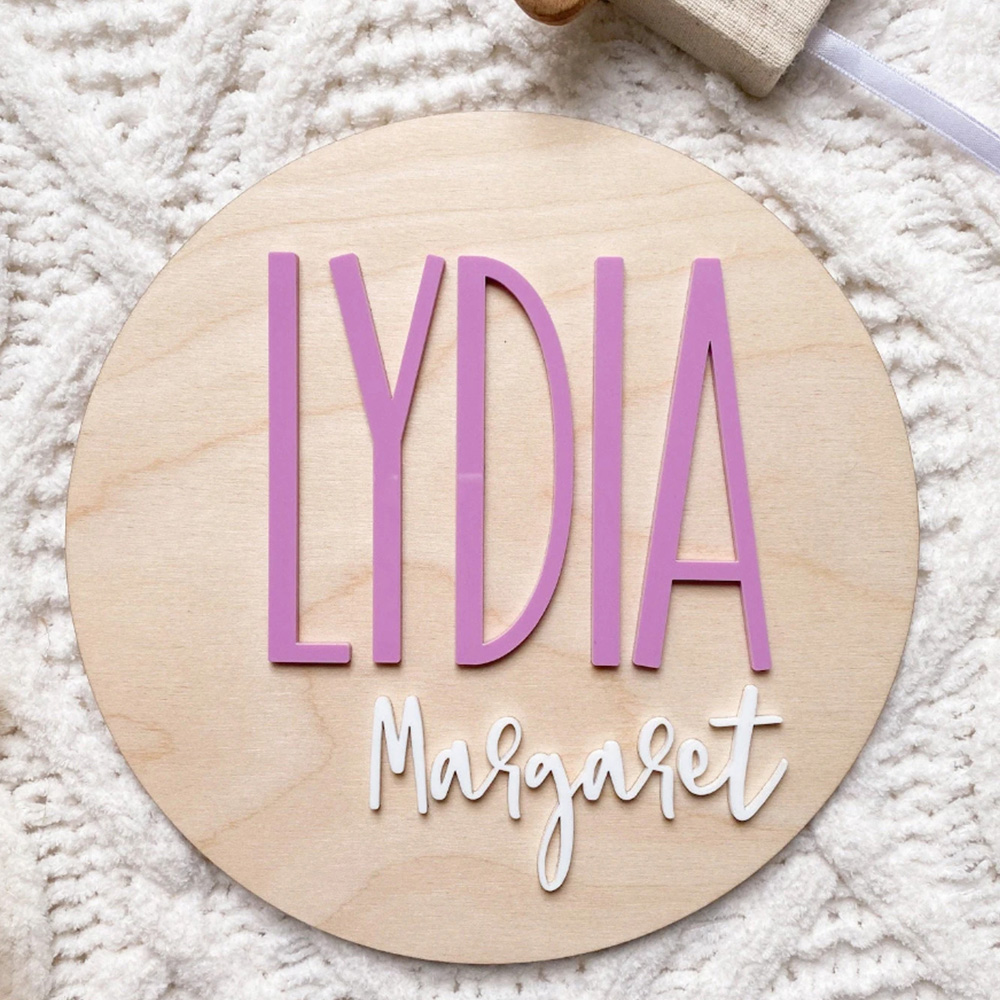 Personalised Birth Announcemen - огляд і ціна Baby Nursery Usa