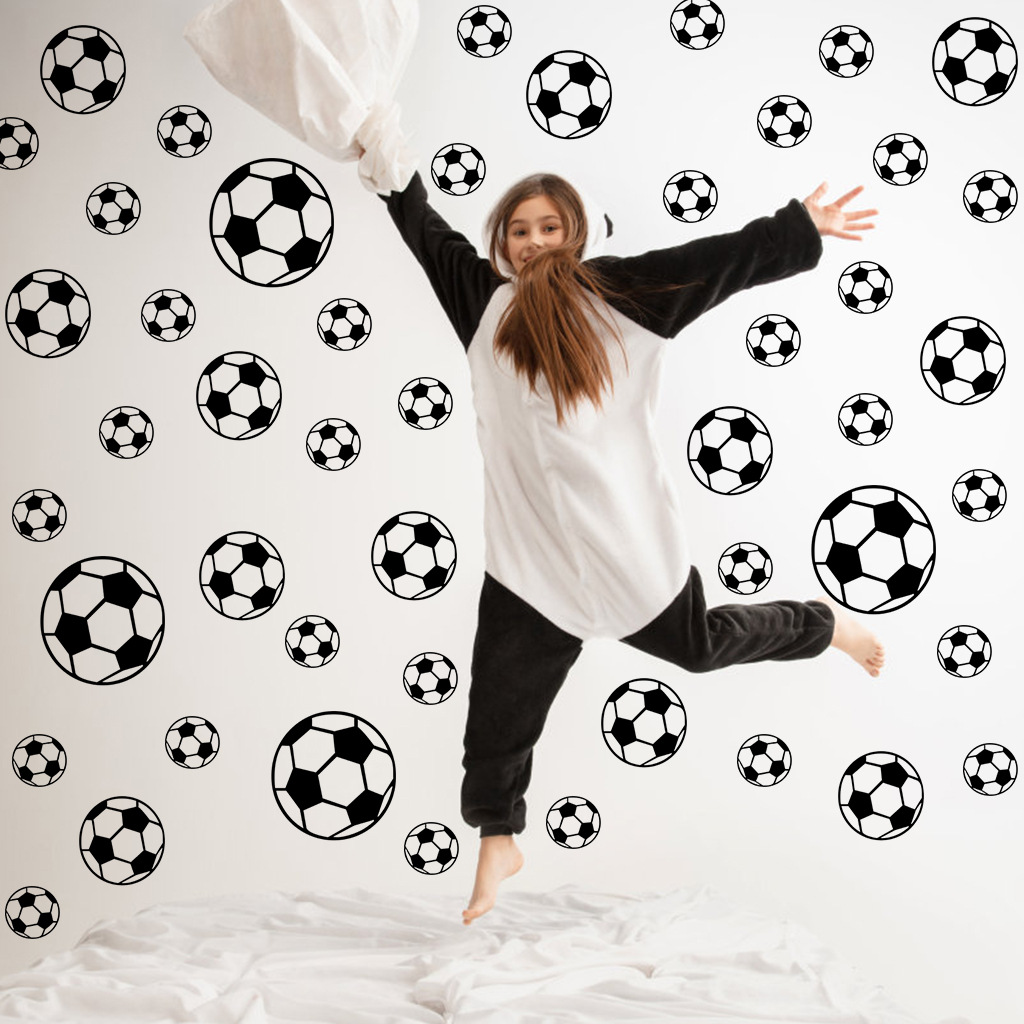 43Pcs Football Wall Stickers F - огляд і ціна Baby Nursery Vinyl