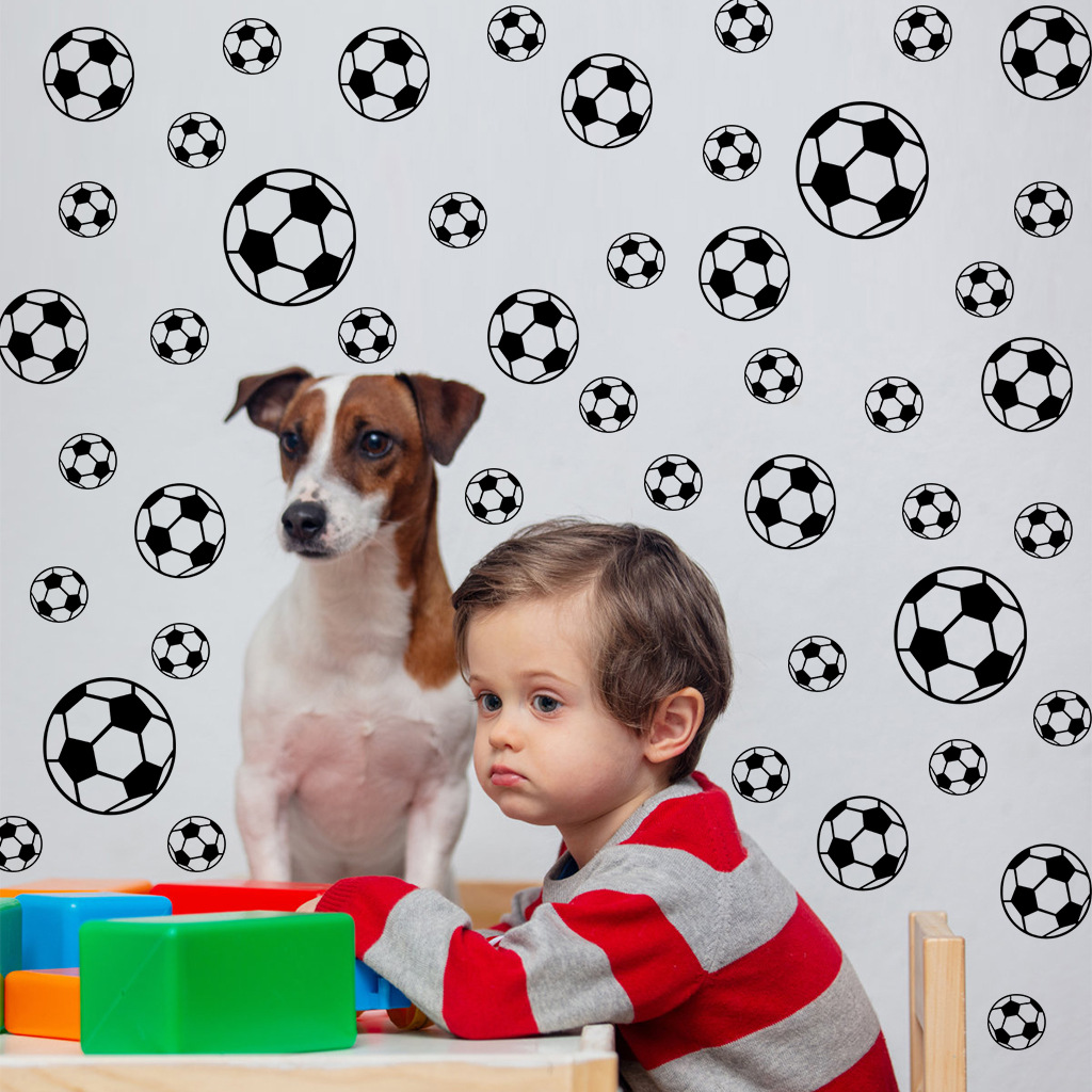 43Pcs Football Wall Stickers F - огляд і ціна Baby Nursery Vinyl