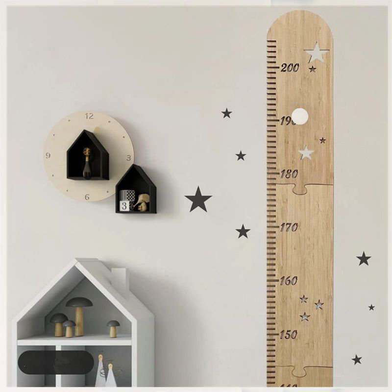 5 Sheets Nordic Wooden Kids He - огляд і ціна Baby Nursery Vinyl