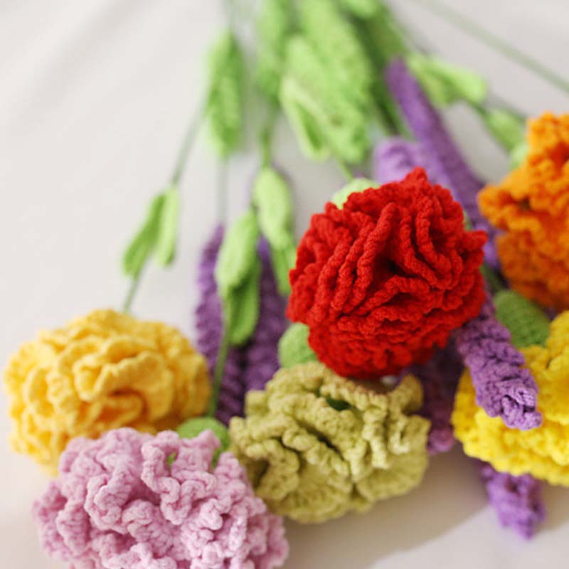 Handmade Crocheted Yarn Rose H - огляд і ціна Baby Nursery Plants