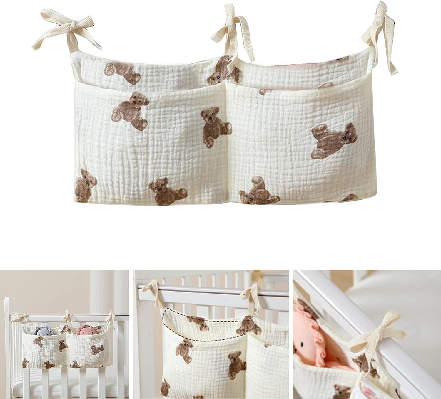 Baby Crib Organizer Cot Caddy  - огляд і ціна Baby Nursery Shelves