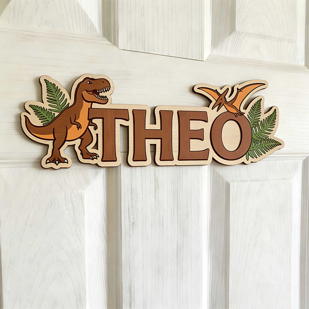 Personalized Dinosaur Name Sig - огляд і ціна Baby Nursery Usa