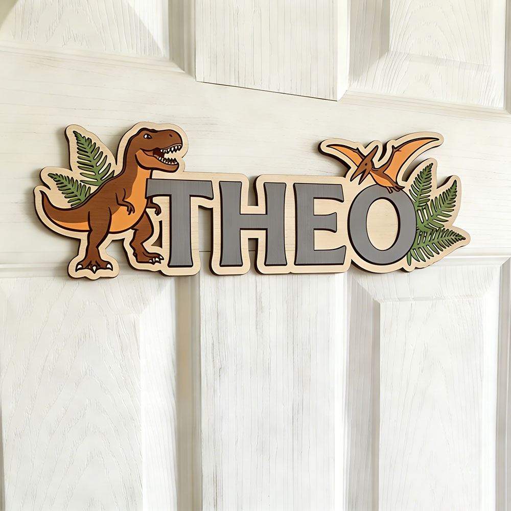 Personalized Dinosaur Name Sig - огляд і ціна Baby Nursery Usa