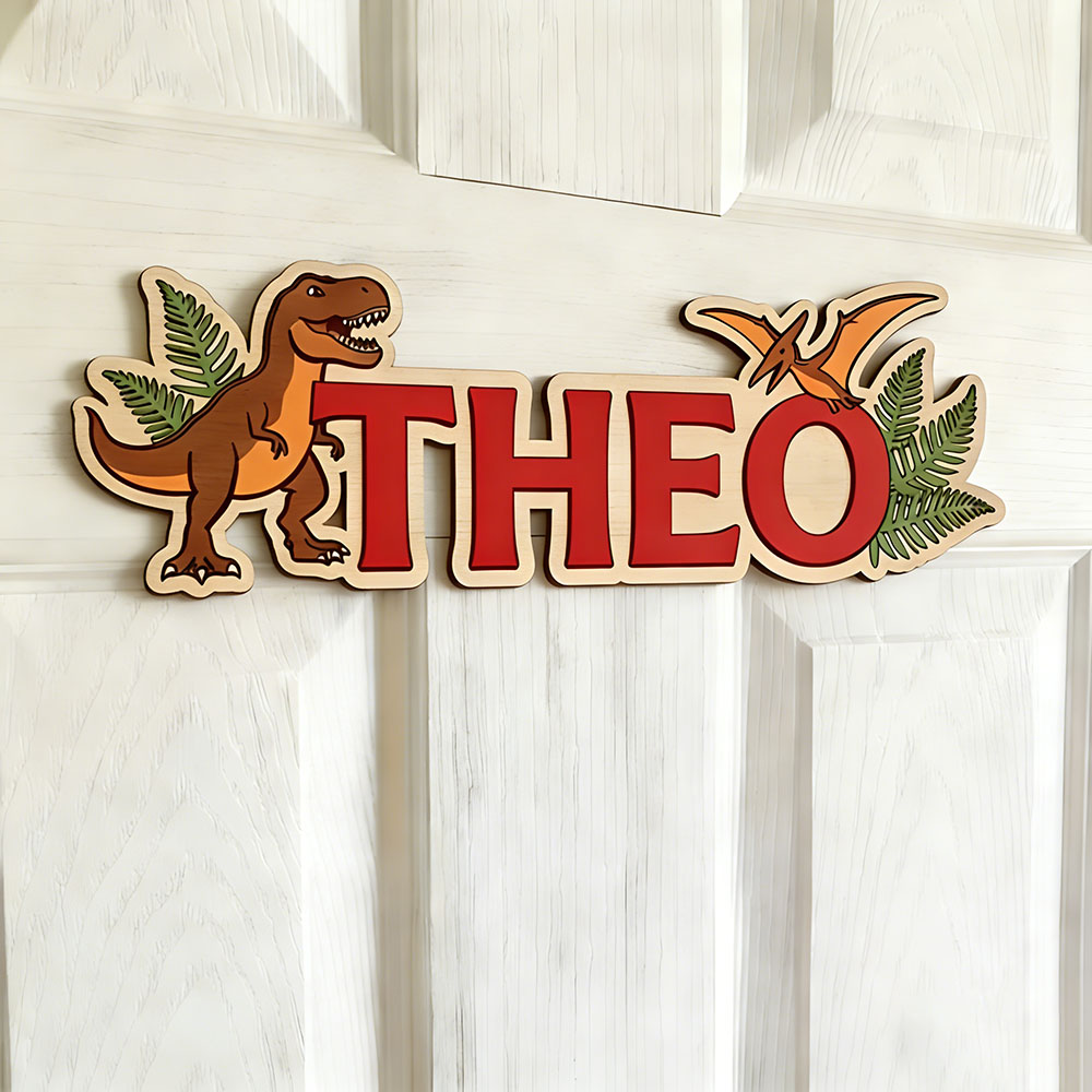 Personalized Dinosaur Name Sig - огляд і ціна Baby Nursery Usa