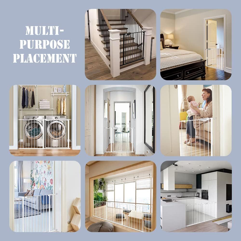 Triple Lock Baby Gate or Stair - огляд і ціна Baby Gate Extra Wide