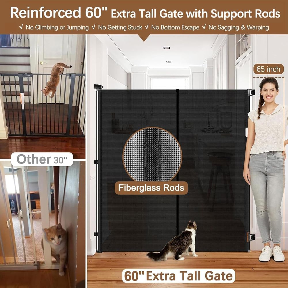 Reinorced 60 Inch Extra Tall C - огляд і ціна Baby Gate Extra Wide