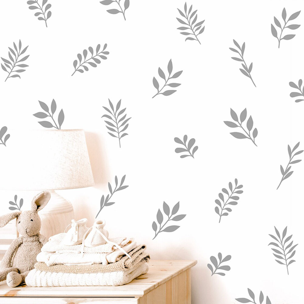 41Pcs Botanical Leaf Wall Stic - огляд і ціна Baby Nursery Plants