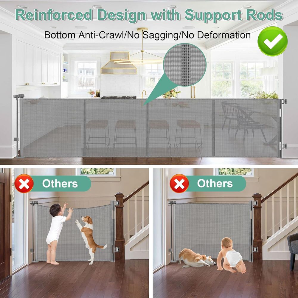 Reinorced 195 Inch Extra Wide  - огляд і ціна Baby Gate Extra Wide