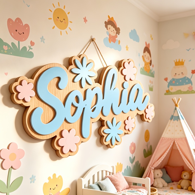 Personalized Floral Themed Nam - огляд і ціна Baby Nursery Usa