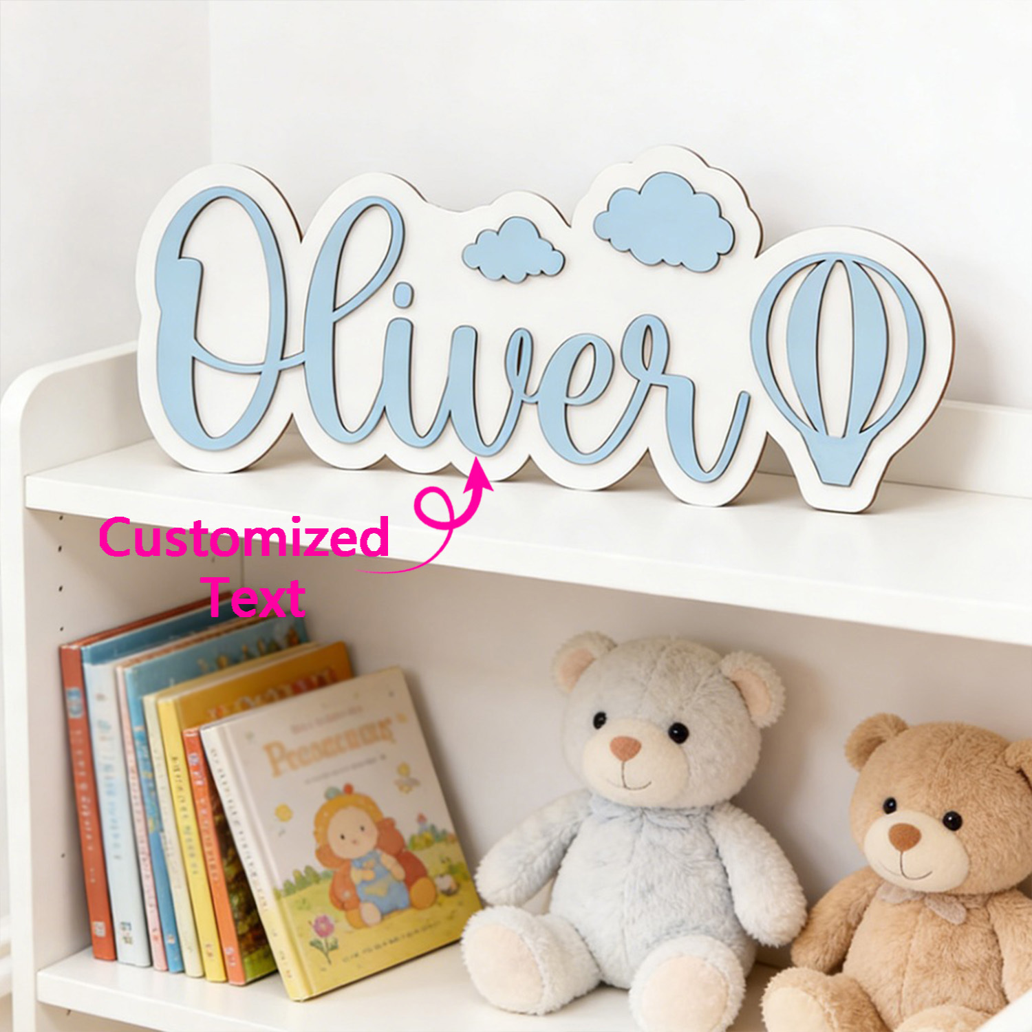 Personalized Hot Air Balloon & - огляд і ціна Baby Nursery Usa