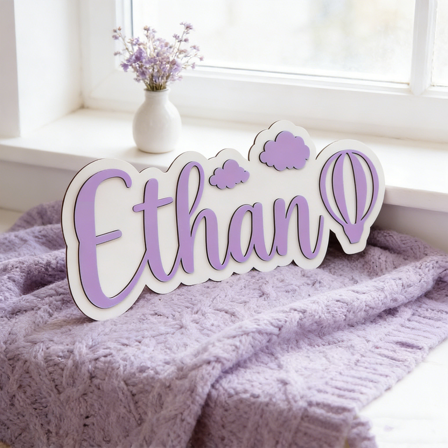 Personalized Hot Air Balloon & - огляд і ціна Baby Nursery Usa