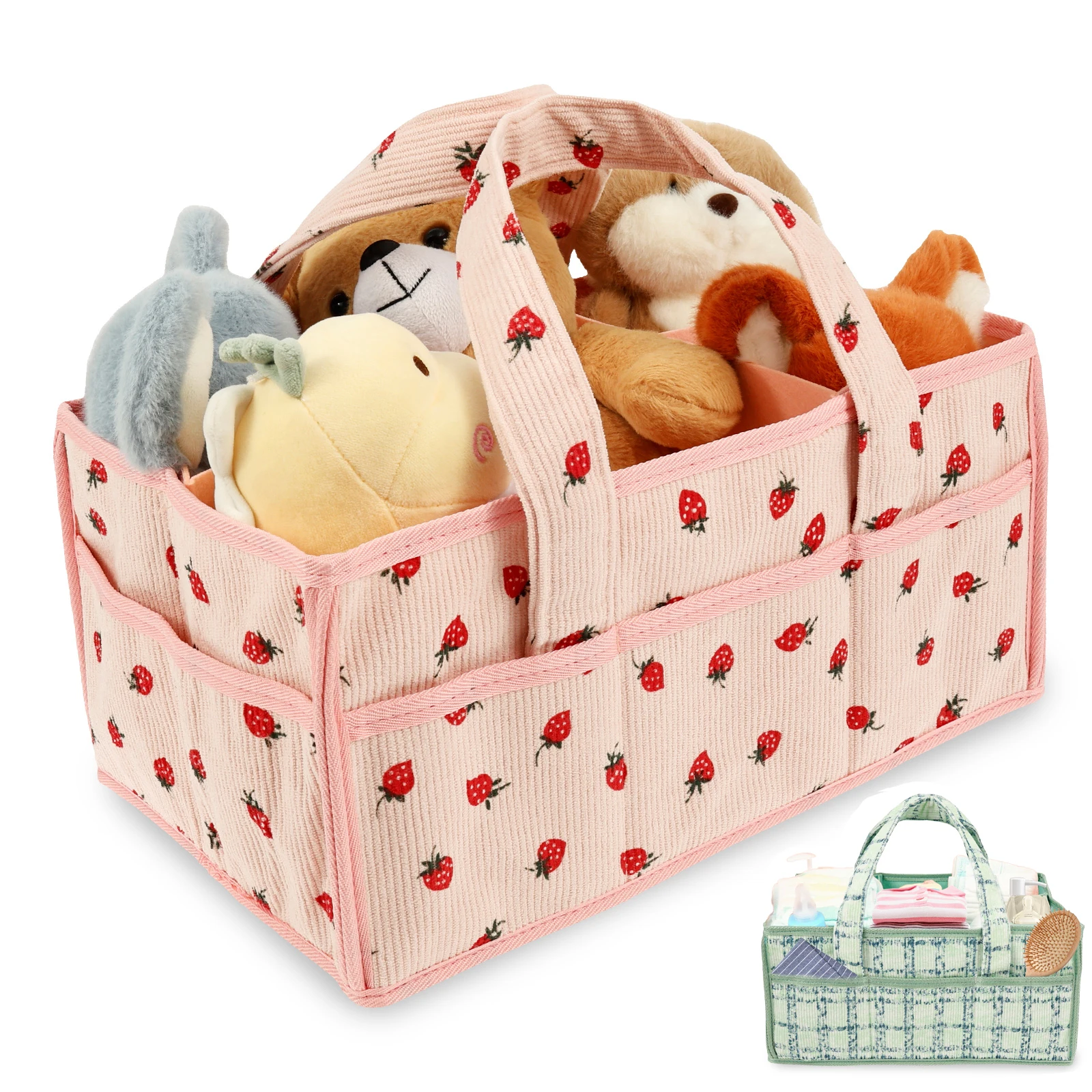 Baby Diaper Caddy Bag Portable - огляд і ціна Baby Nursery Handles