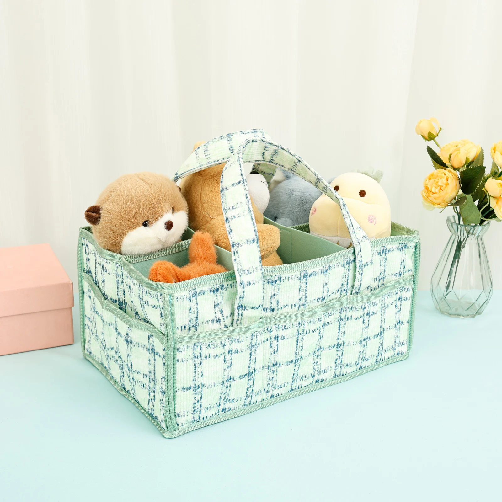 Baby Diaper Caddy Bag Portable - огляд і ціна Baby Nursery Handles
