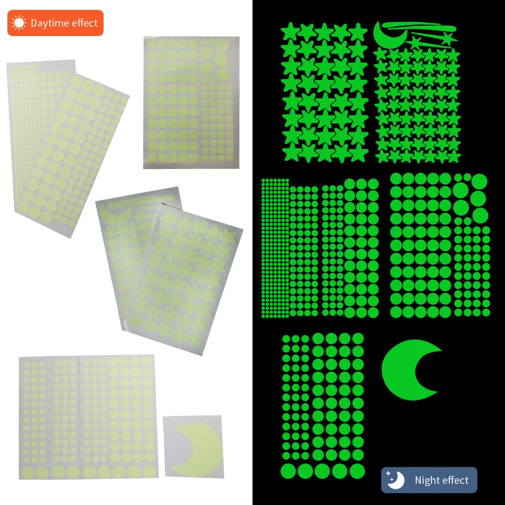 Luminous Moon Stars Wall Stick - огляд і ціна Baby Nursery Vinyl
